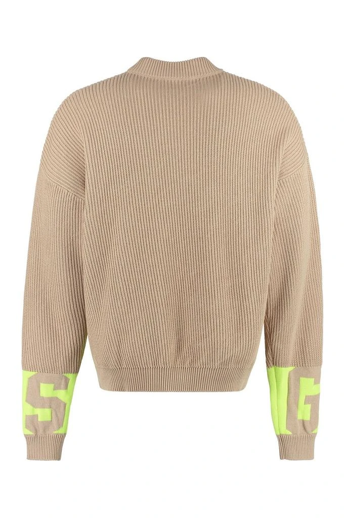 商品GCDS|GCDS Logo Intarsia Low Band Sweater,价格¥1736,第2张图片详细描述