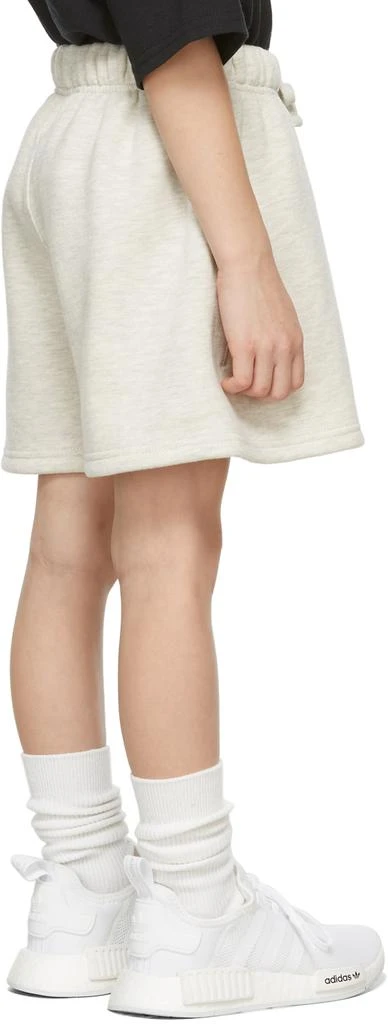 商品Essentials|Kids Off-White Sweat Shorts,价格¥420,第4张图片详细描述