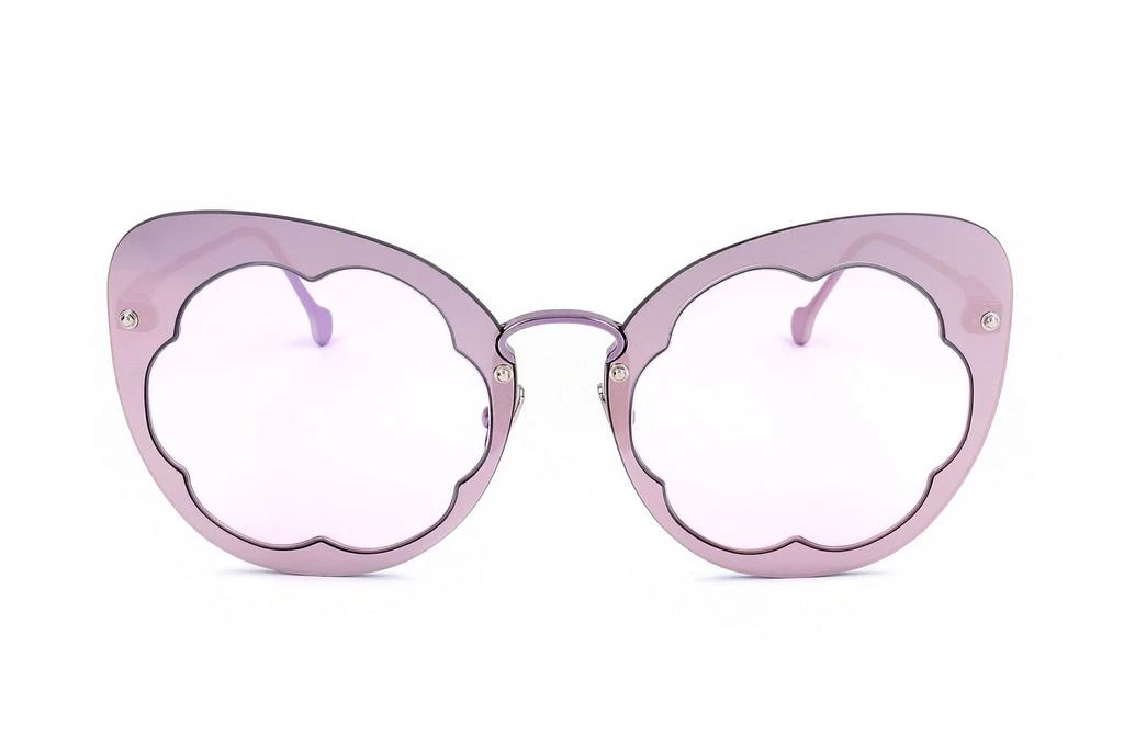 商品Salvatore Ferragamo|Salvatore Ferragamo Eyewear Cat-Eye Frame Sunglasses,价格¥1124,第1张图片