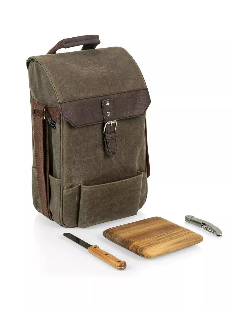 商品Picnic Time|2 Bottle 4-Piece Insulated Wine & Cheese Cooler Set,价格¥516,第3张图片详细描述