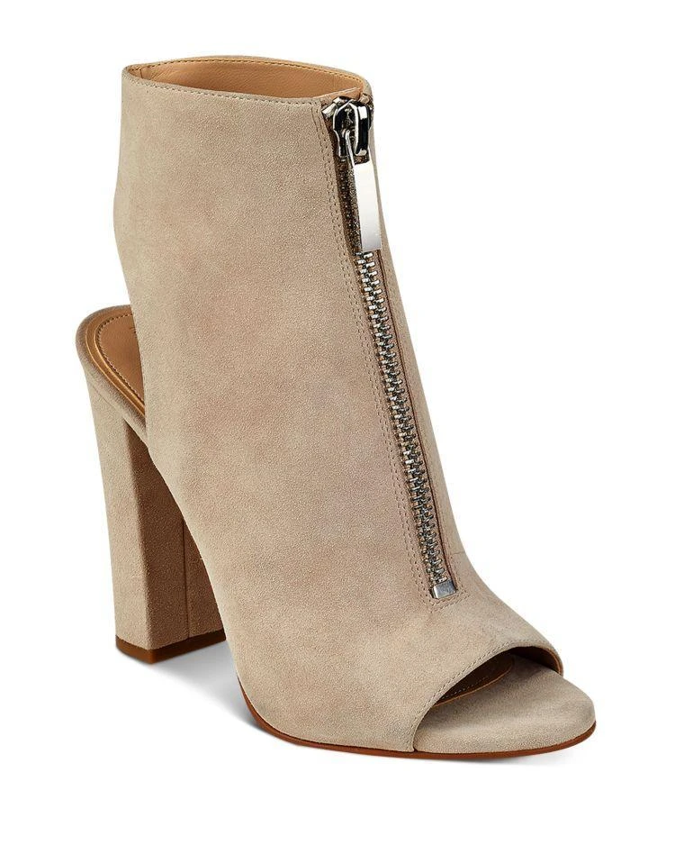 商品KENDALL and KYLIE|Women's Elaine Zip Front Block Heel Sandals,价格¥581,第1张图片