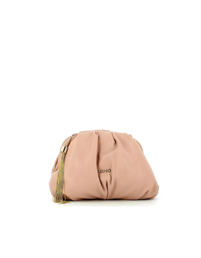 商品LIU •JO|Powder Pink Pouch w/Metal Tassel,价格¥883,第1张图片