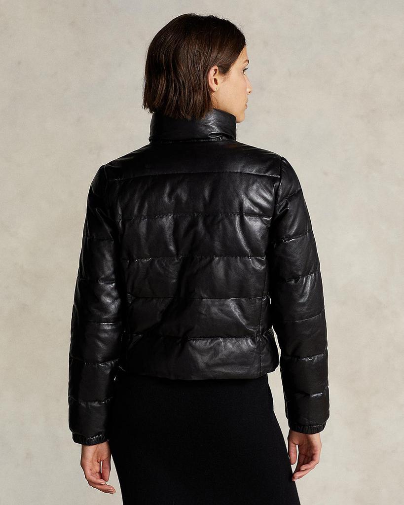 Leather Puffer Coat商品第3张图片规格展示