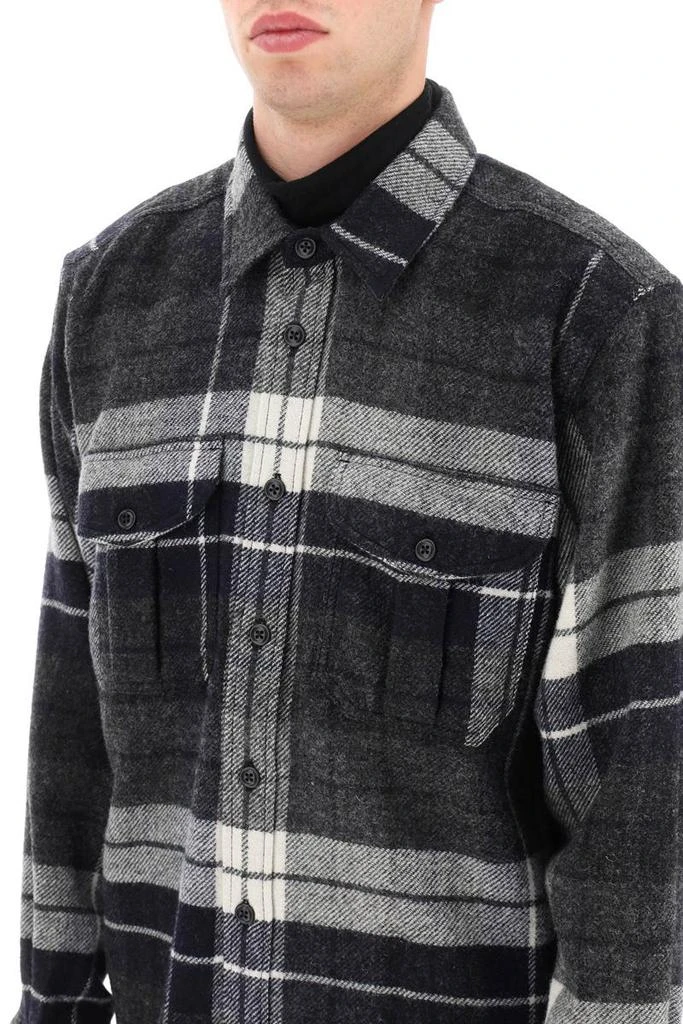 商品Filson|Filson check virgin wool flannel shirt,价格¥1693,第4张图片详细描述