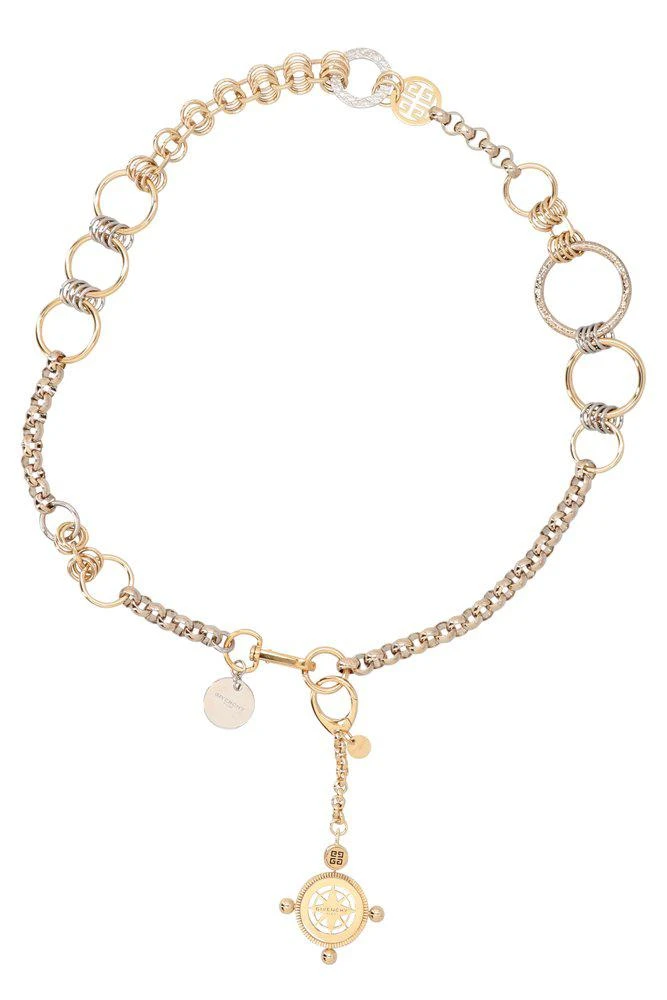 商品Givenchy|Givenchy Logo Engraved Chain Link Bracelet,价格¥5584,第1张图片