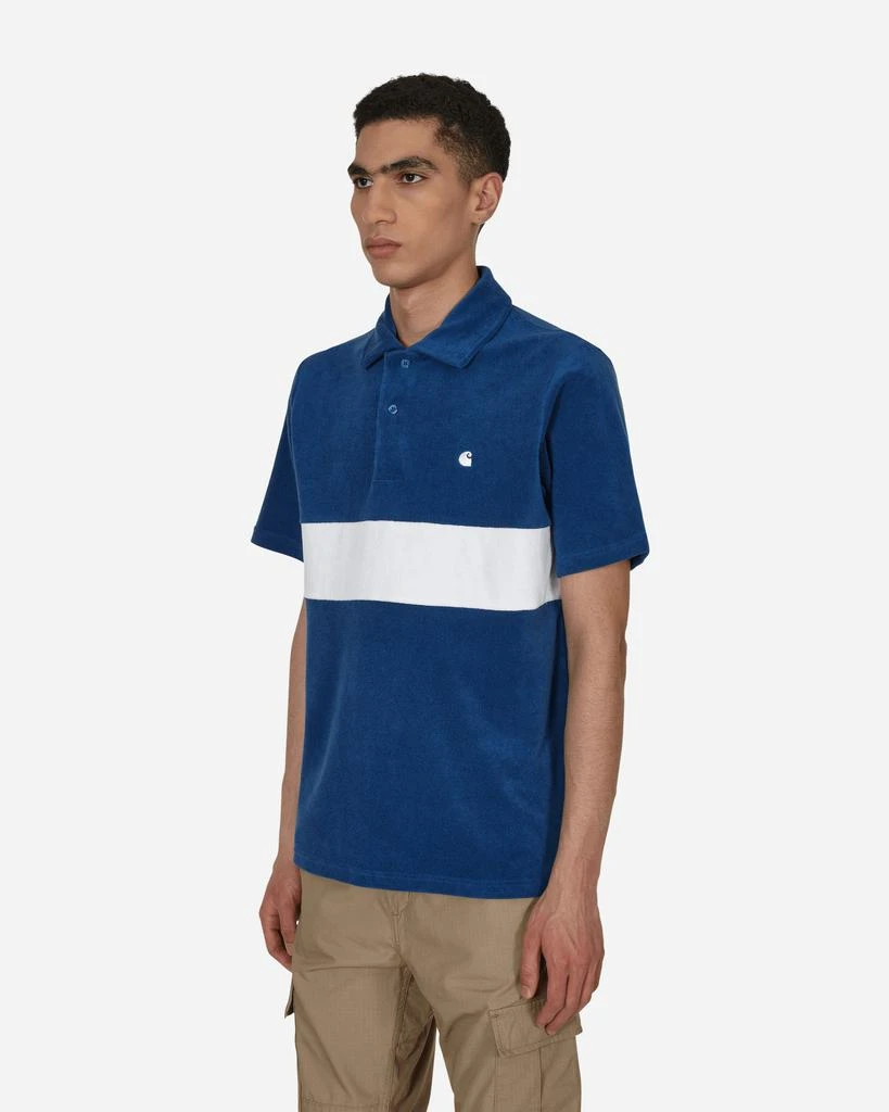 商品Carhartt|Bayley Polo Shirt Blue,价格¥388,第2张图片详细描述
