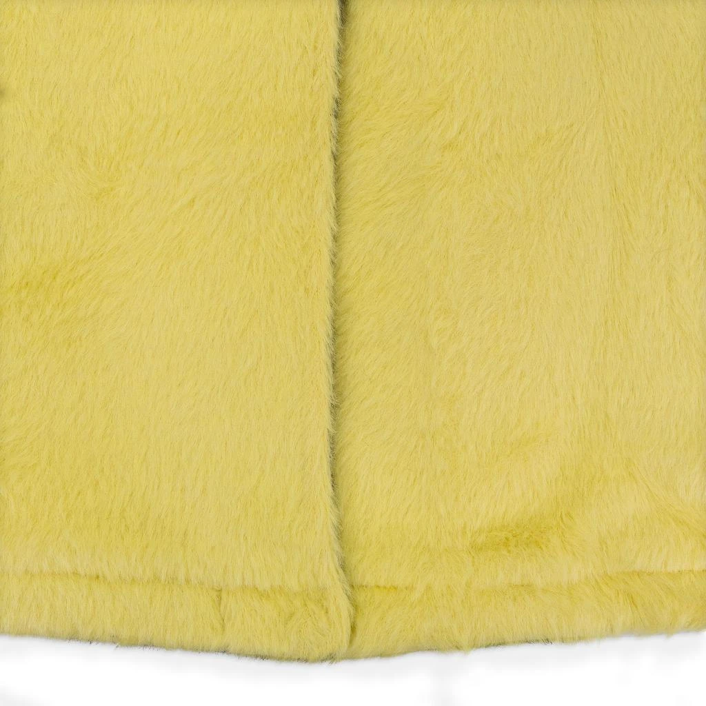 商品Fung Lan and Co.|HOUNDSTOOTH TEXTURED REVERSIBLE MAC YELLOW COAT,价格¥978,第5张图片详细描述