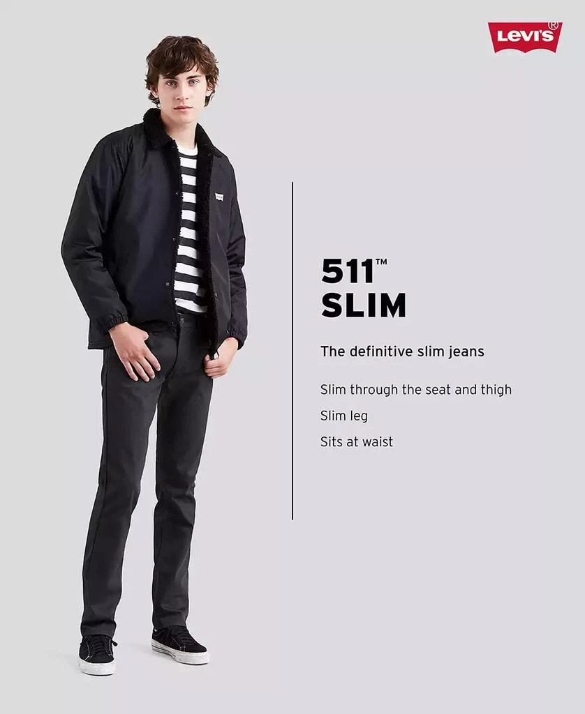 Levi's® Men's 511 Slim-Fit Jeans 男士李维斯修身裁剪511牛仔裤 商品