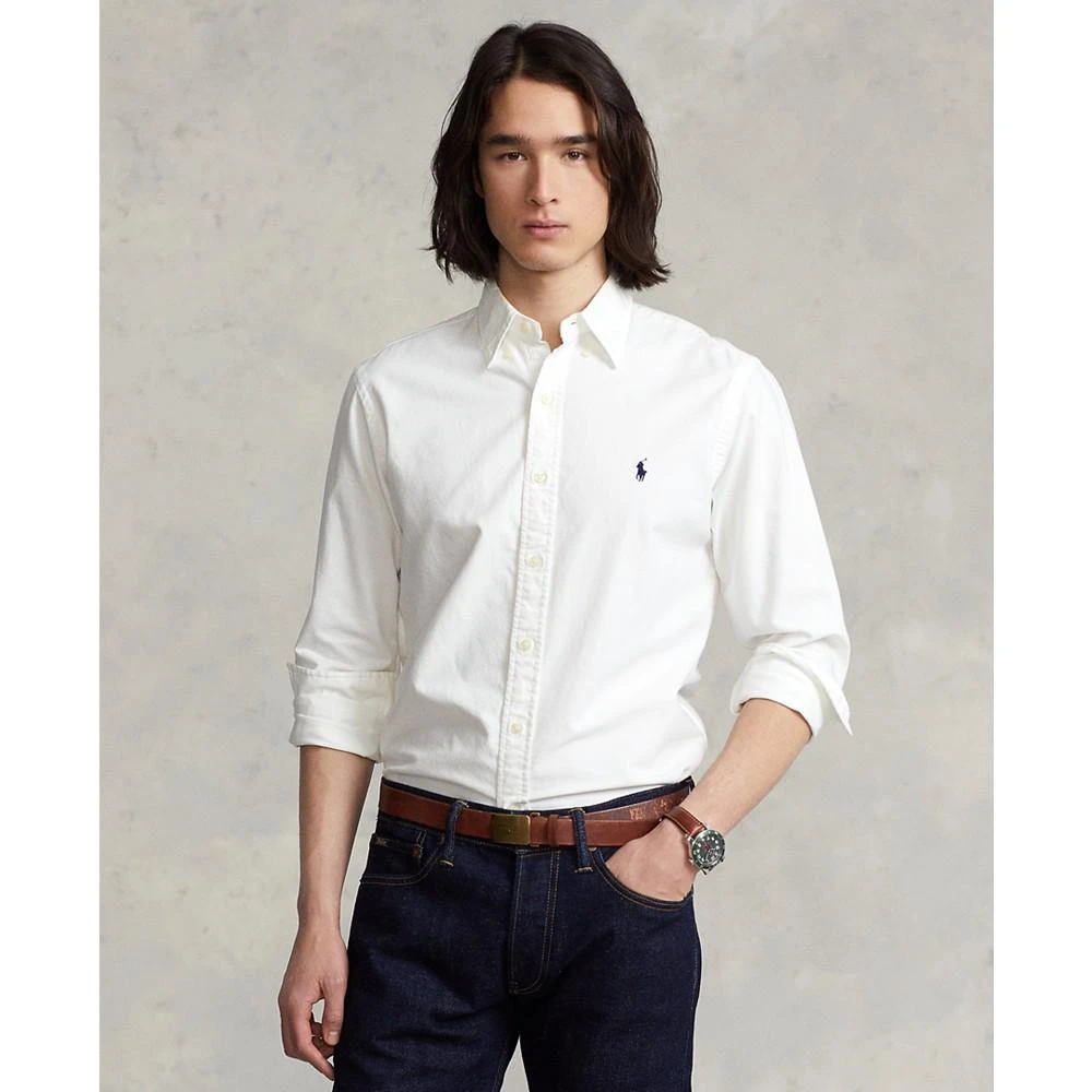 商品Ralph Lauren|拉夫劳伦男士经典棉质衬衫,价格¥978,第1张图片