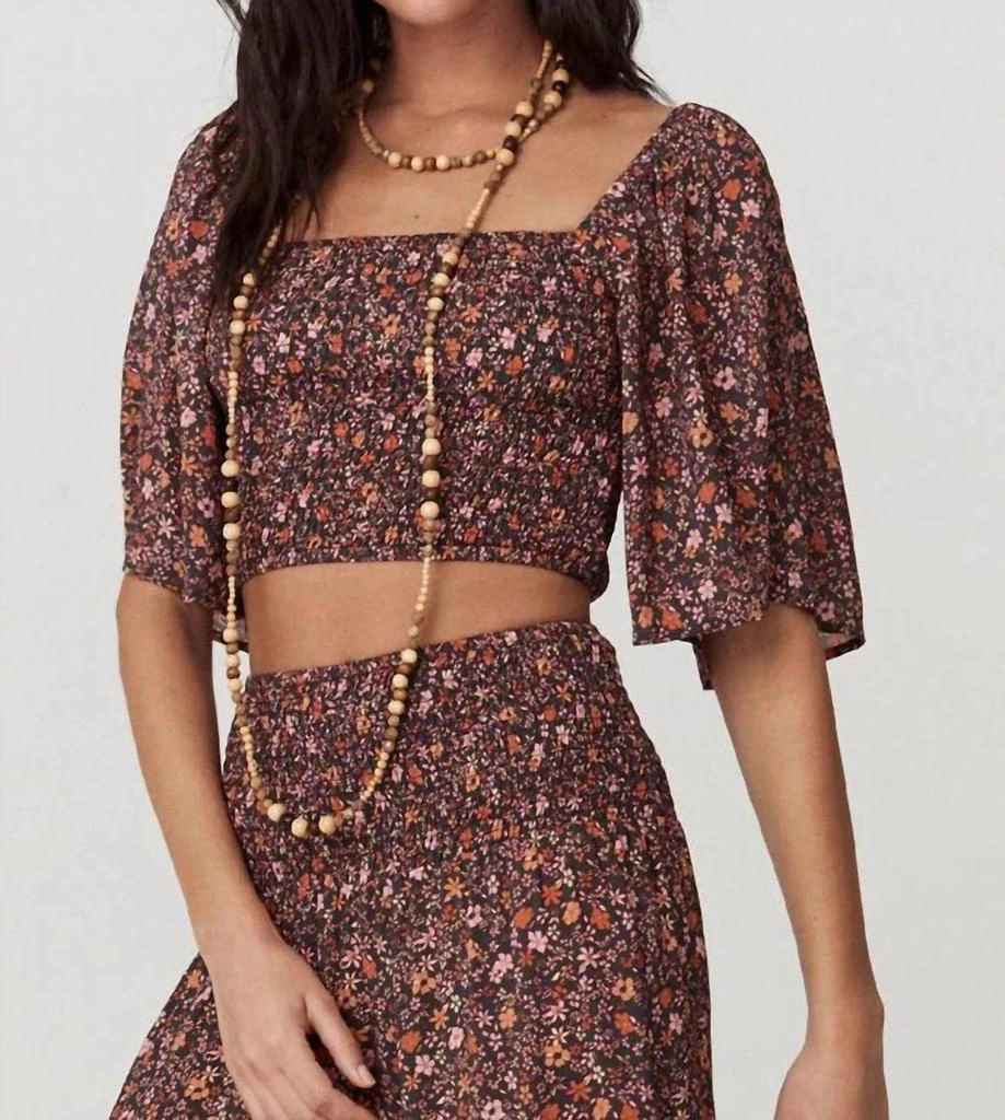 商品SPELL|Spell - Love Jetty Shirred Top,价格¥929,第2张图片详细描述