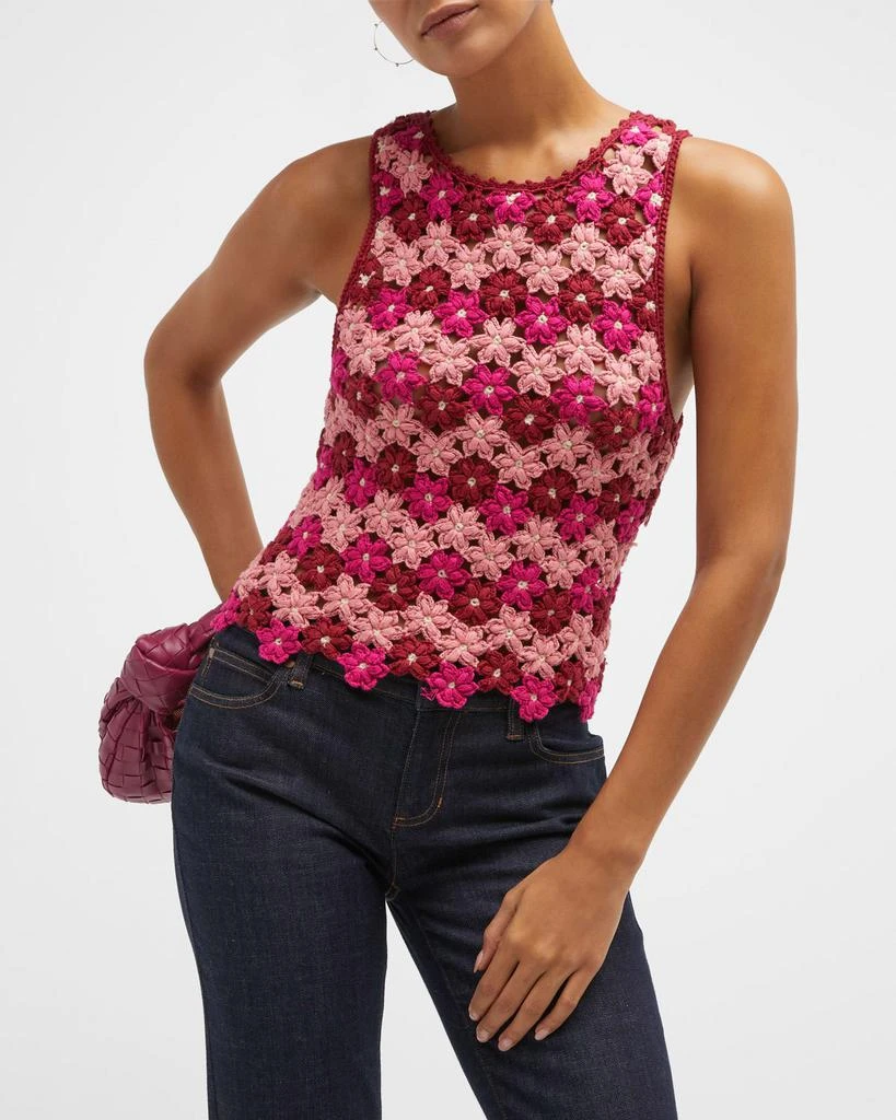 Reva Flower Crochet Tank Top 商品