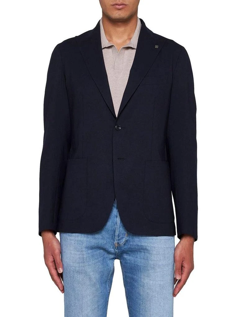 商品TAGLIATORE|Tagliatore Coats & Jackets in Blue,价格¥3156,第3张图片详细描述