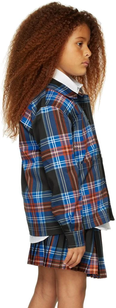 商品Charles Jeffrey Loverboy|SSENSE Exclusive Kids Black Tartan Jacket,价格¥3156,第4张图片详细描述
