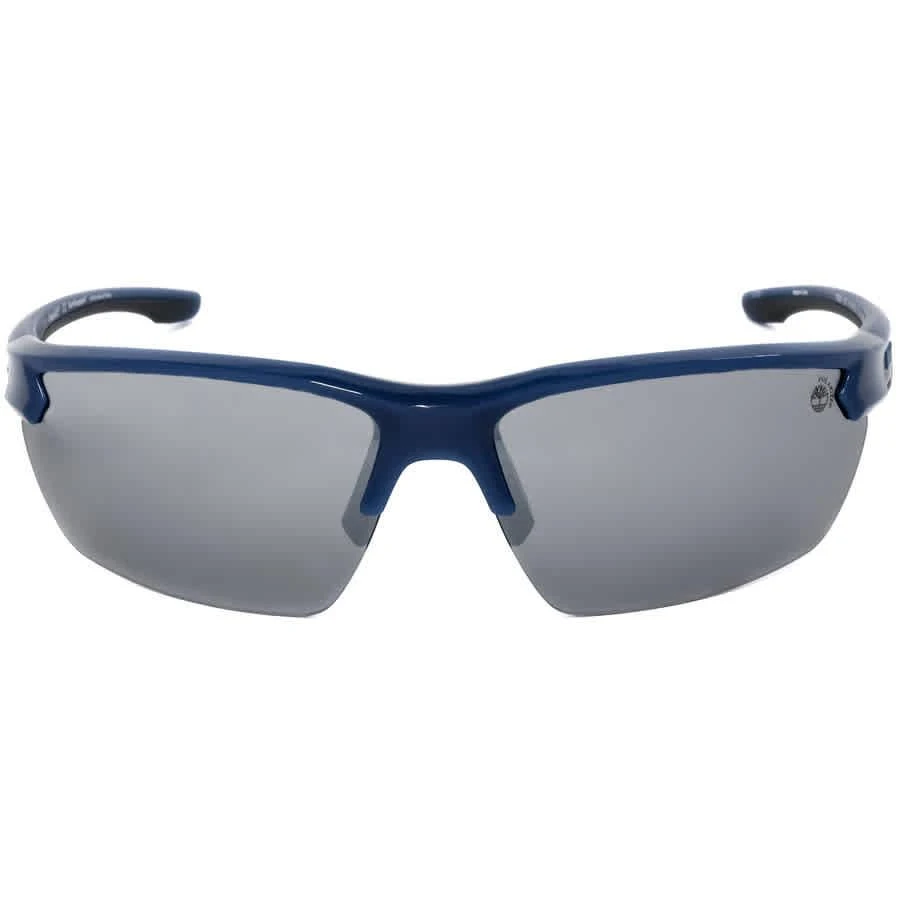 商品Timberland|Timberland Unisex Blue Square Sunglasses TB925190D74,价格¥185,第2张图片详细描述