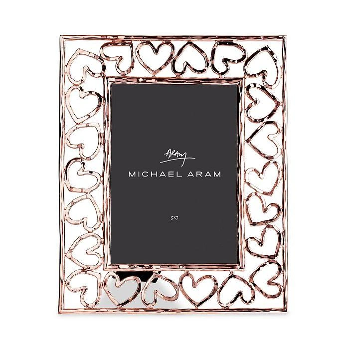 商品Michael Aram|Heart Rose Gold Tone 5x7 Picture Frame,价格¥926,第4张图片详细描述