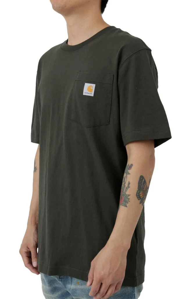 商品Carhartt|(105184) Loose Fit Heavyweight Short Sleeve Dog Graphic T-Shirt - Peat,价格¥93,第3张图片详细描述