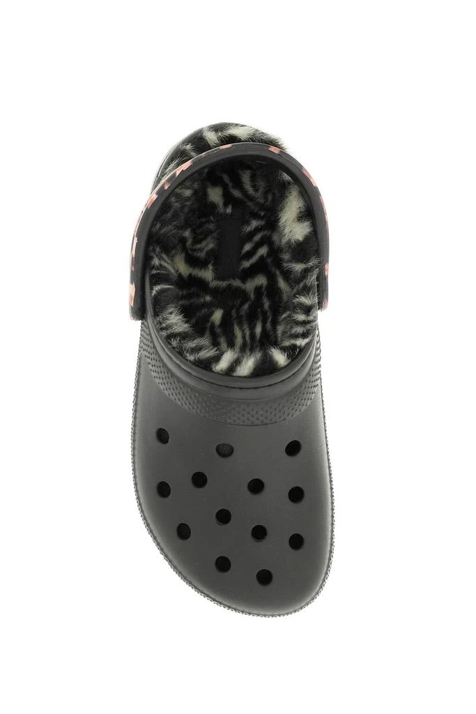 商品Crocs|Crocs Animal Remix Classic Lined Clogs,价格¥734,第2张图片详细描述