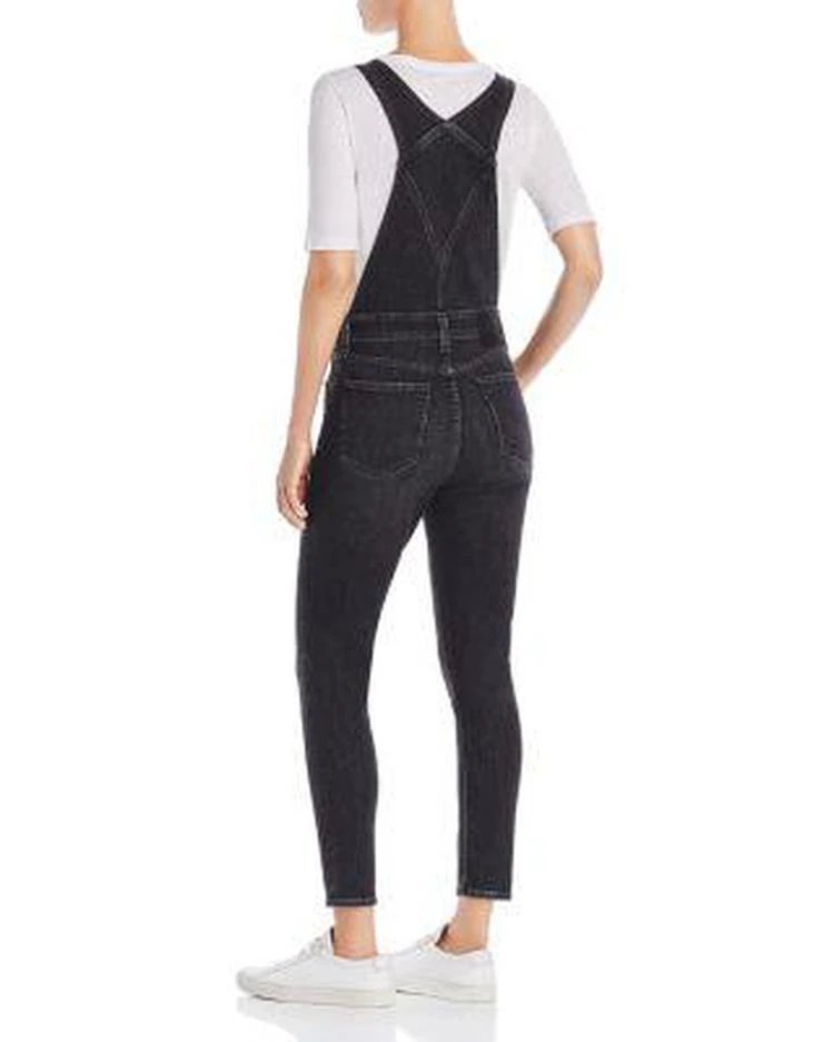 商品Levi's|女士紧身牛仔背带裤 Skinny Denim Overalls in Lay Over,价格¥713,第2张图片详细描述