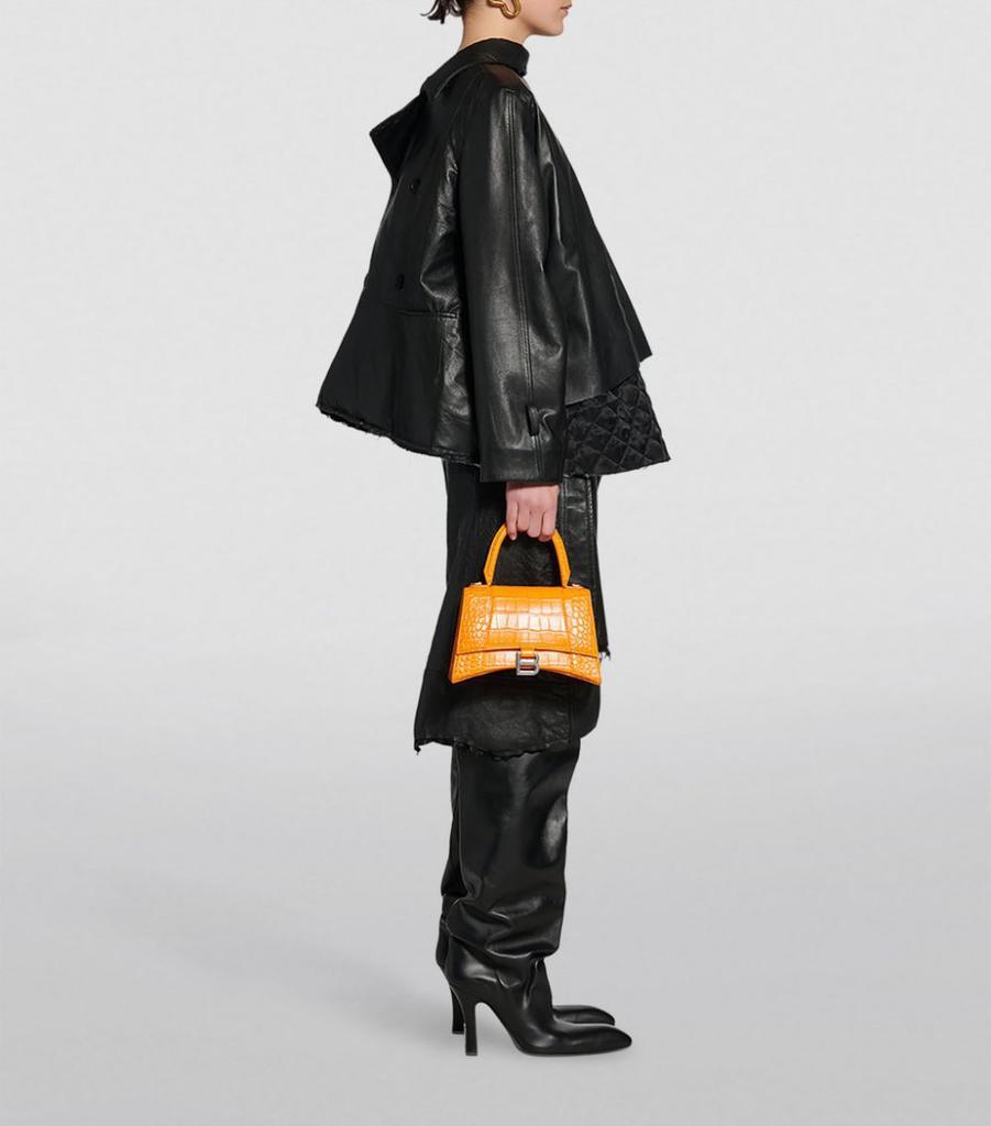 商品Balenciaga|XS Hourglass Top-Handle Bag,价格¥21769,第4张图片详细描述