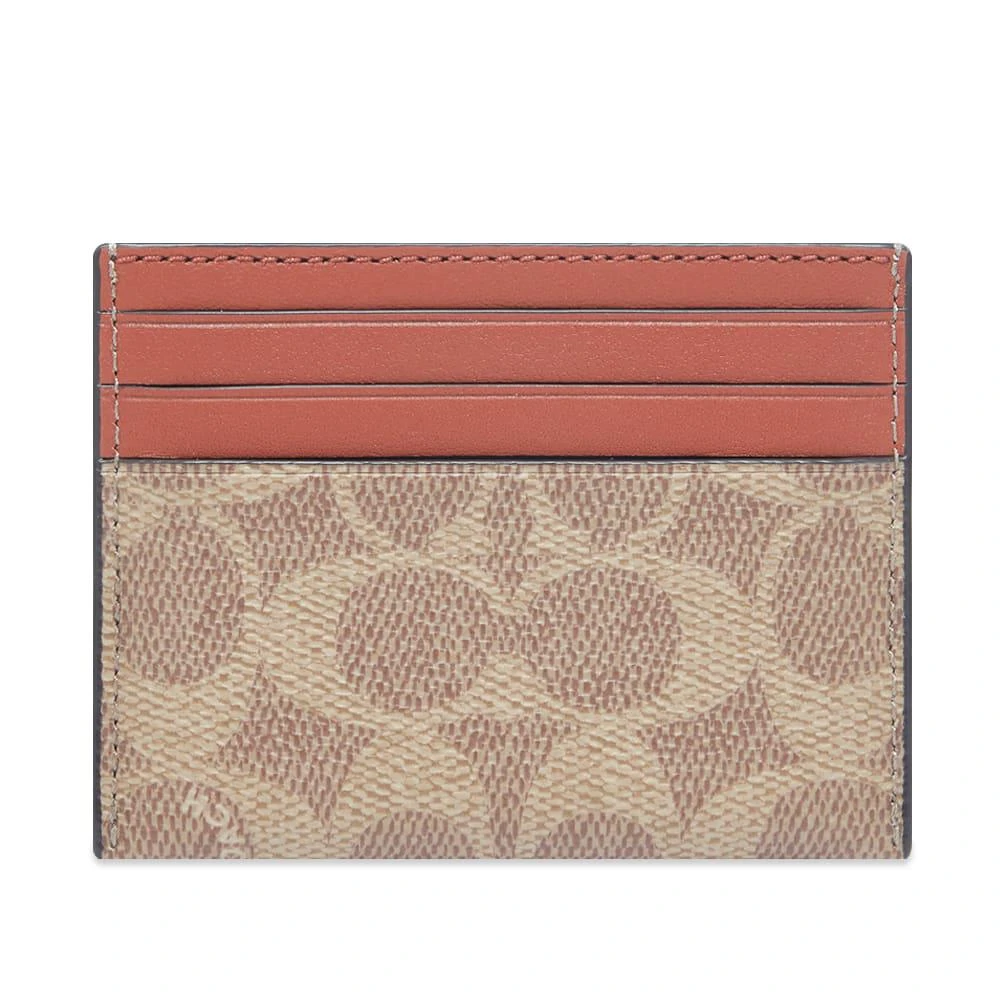 商品Coach|Coach Signature Card Holder,价格¥628,第2张图片详细描述