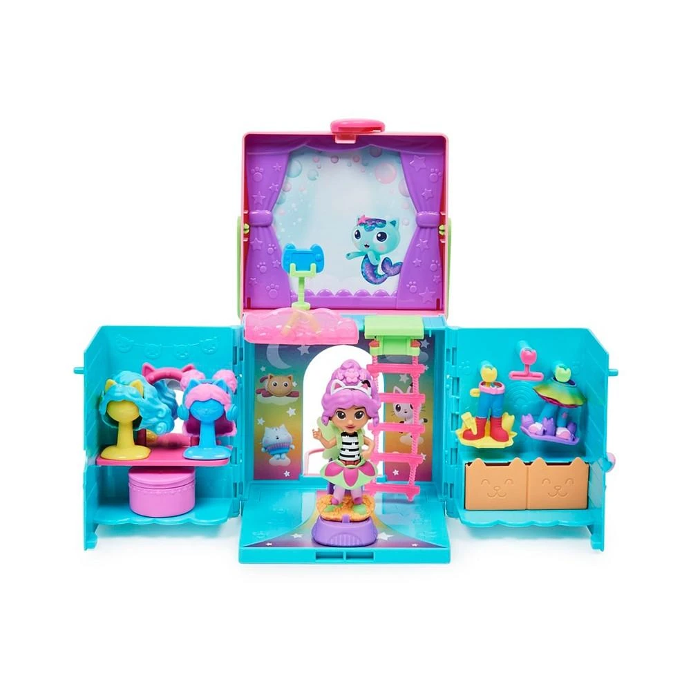 商品Gabby's Dollhouse|Rainbow Closet Portable Playset with Gabby Doll,价格¥195,第1张图片