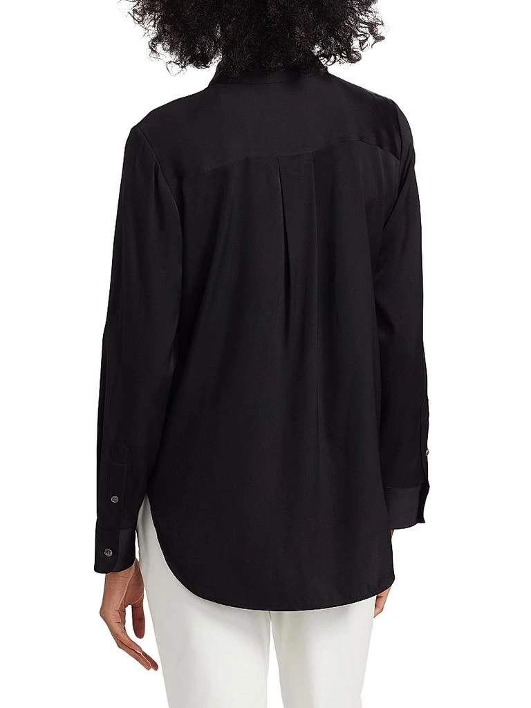 商品Theory|Sunaya Silk Blouse,价格¥1827,第5张图片详细描述