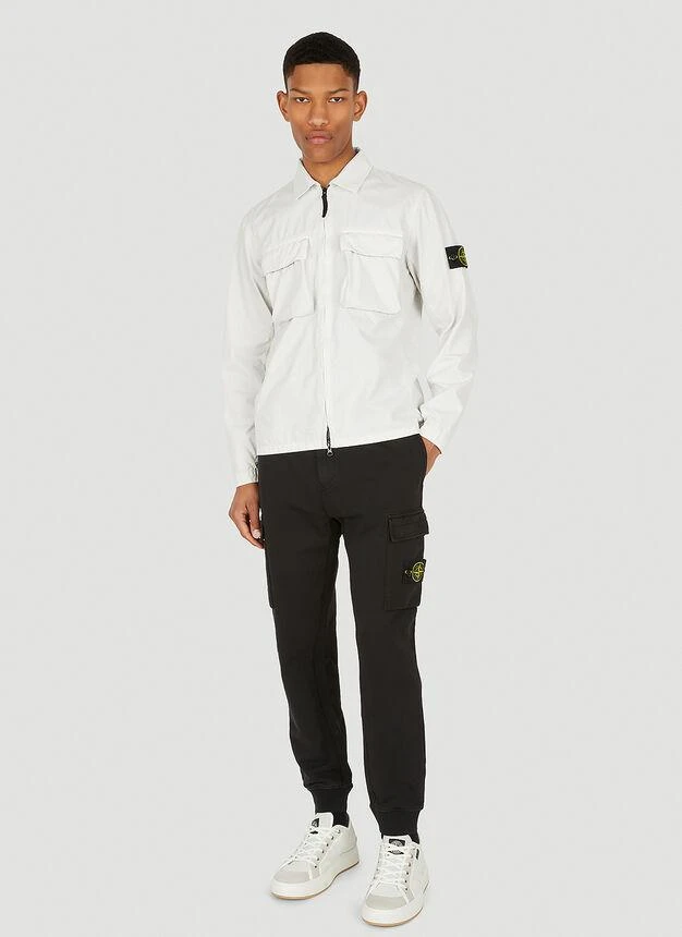 商品Stone Island|Cargo Track Pants in Black,价格¥2941,第2张图片详细描述