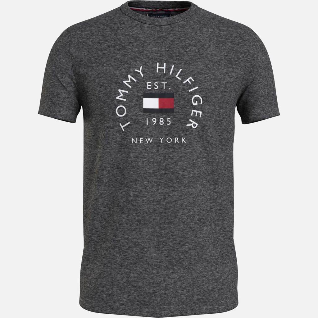 Tommy Hilfiger Flag Arch Cotton T-Shirt商品第1张图片规格展示
