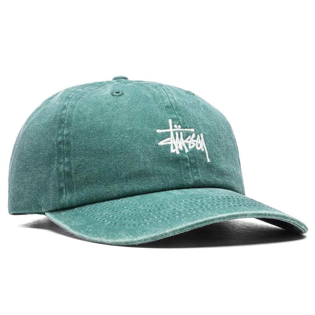 商品STUSSY|Stussy Washed Stock Low Pro Cap - Green,价格¥380,第3张图片详细描述