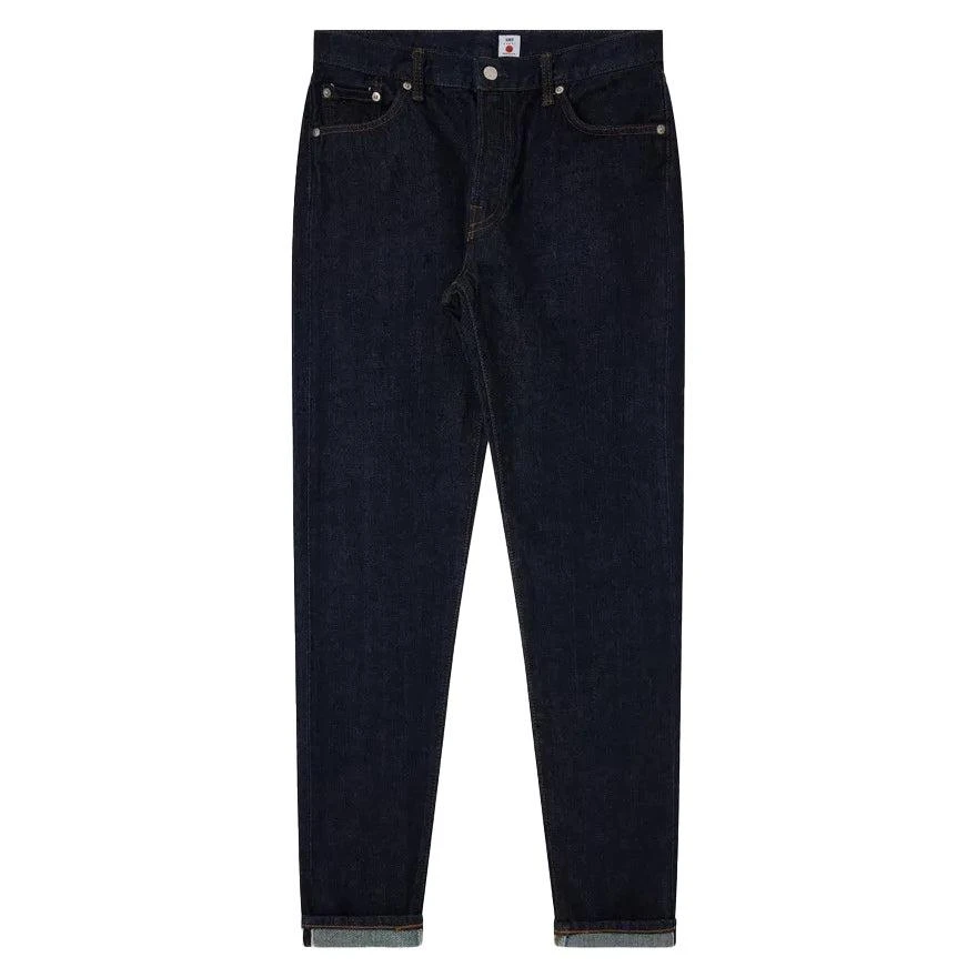 商品Edwin|Slim Tapered Kurabo Recycled Denim Blue Rinsed,价格¥1660,第1张图片
