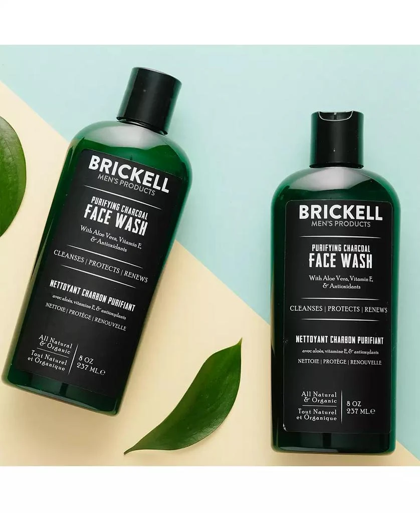 商品Brickell Mens Products|Brickell Men's Products Purifying Charcoal Face Wash, 8 oz.,价格¥187,第4张图片详细描述