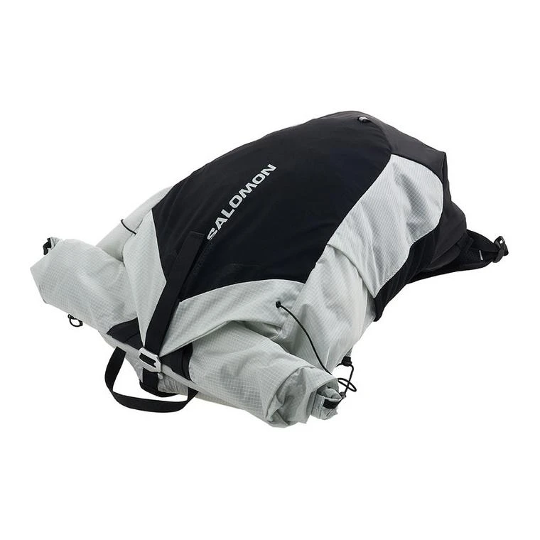 商品[国内直发] Salomon|萨洛蒙 ACS 20L 品牌字母标志折叠顶部 布料 户外登山包双肩包 常规 男款 绿色,价格¥1144,第5张图片详细描述