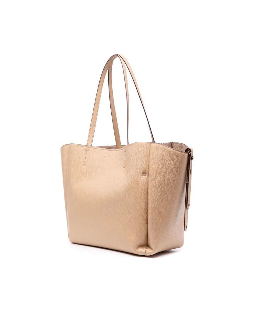 商品Michael Kors|Michael Kors Women's Freya Leather Tote Bag With Logo Plate,价格¥1964,第4张图片详细描述