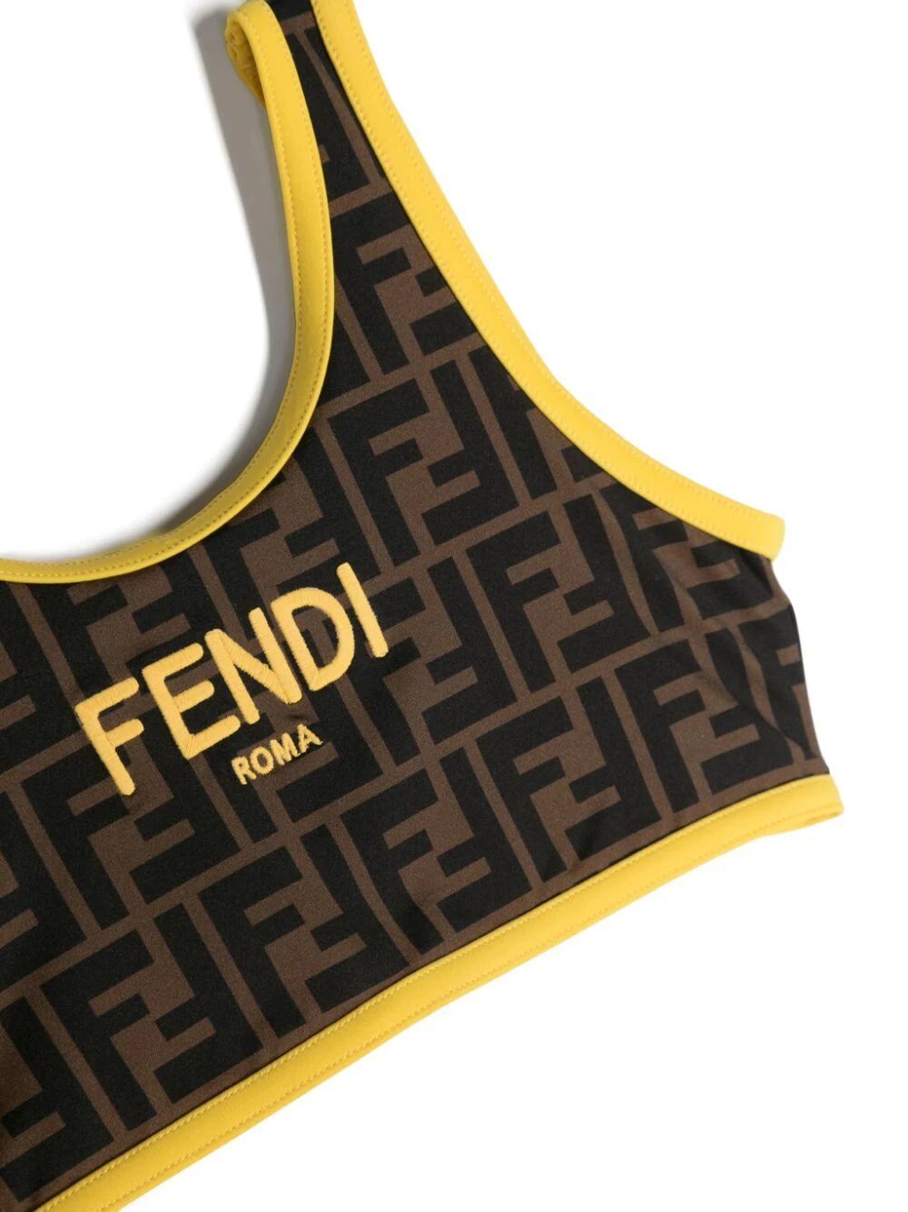 商品【预售7天】 Fendi|Fendi 女童泳衣 JFM038AQUDF17QF 棕色,价格¥2690,第4张图片详细描述