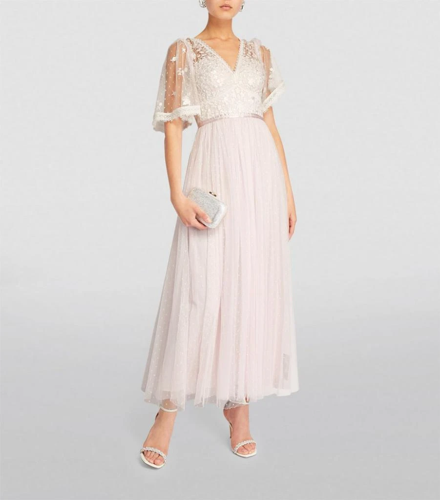 商品Needle & Thread|Sweetheart Lace Bodice Midi Dress,价格¥1798,第2张图片详细描述