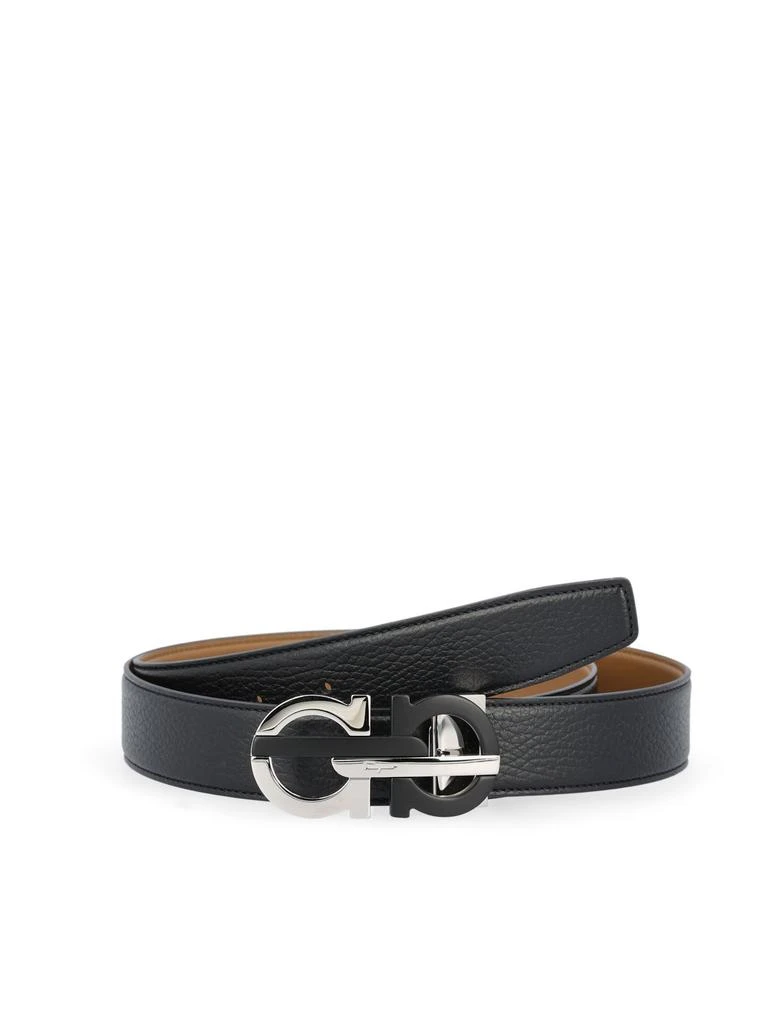 商品Salvatore Ferragamo|Salvatore Ferragamo Gancini Reversible Belt,价格¥2285,第1张图片