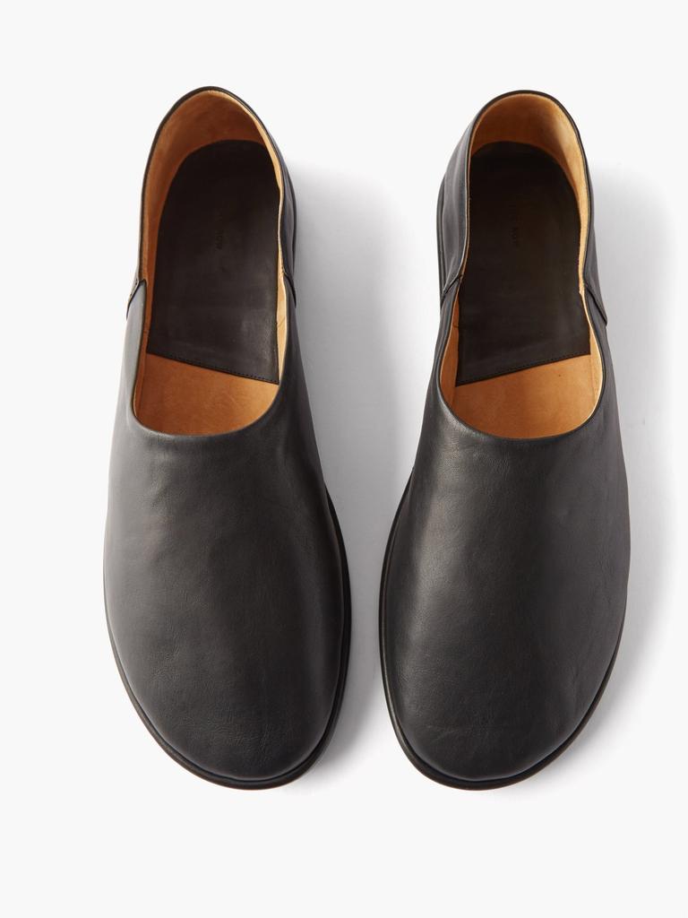 Canal leather slip-on shoes商品第3张图片规格展示