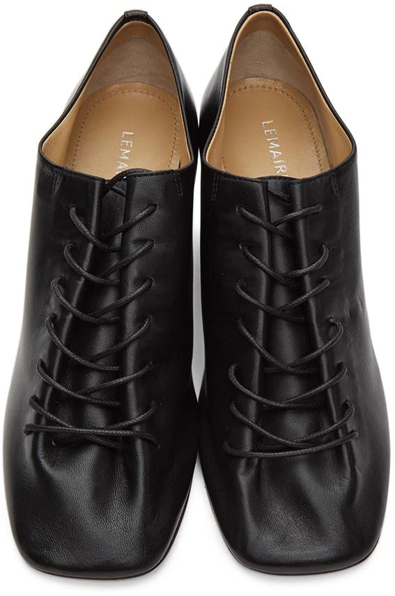 商品Lemaire|Black Heeled Derbys,价格¥2529,第5张图片详细描述