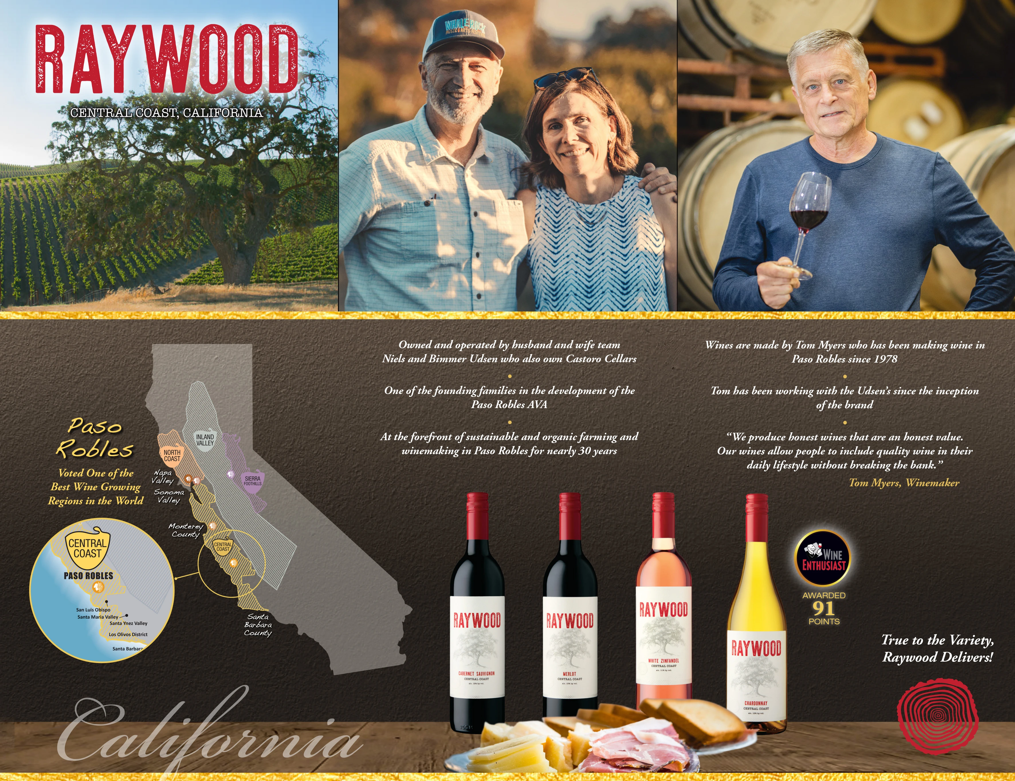 润木酒庄白仙粉黛桃红葡萄酒 2019 | Raywood White Zinfandel 2019 (Central Coast, CA) 商品