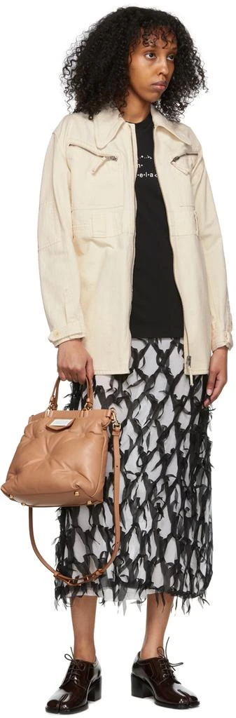 商品MAISON MARGIELA|Tan Mini Glam Slam Tote Bag,价格¥7616,第5张图片详细描述