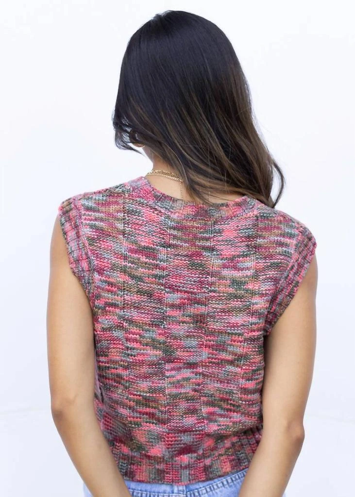 商品Steve Madden|Kate Sweater Vest In Multi,价格¥337,第2张图片详细描述