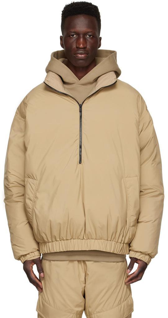 商品Essentials|Tan Polyester Jacket,价格¥1203,第1张图片