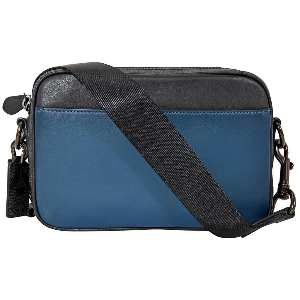 商品Coach|Coach Signature Canvas Blocking Academy Crossbody,价格¥1345,第3张图片详细描述