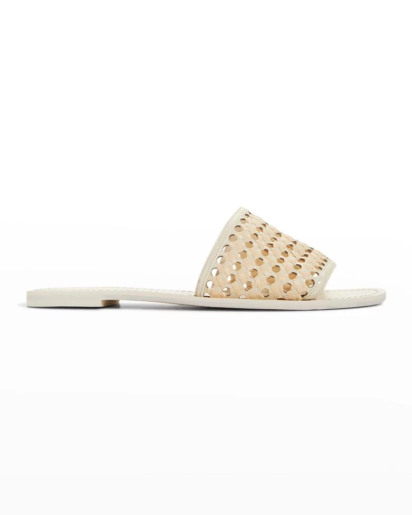 商品Tory Burch|Woven Raffia Flat Sandals,价格¥789,第1张图片