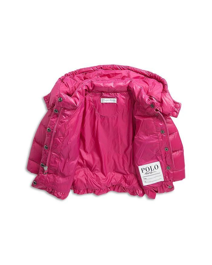 商品Ralph Lauren|Girls' Down Puffer Coat - Baby,价格¥919,第4张图片详细描述