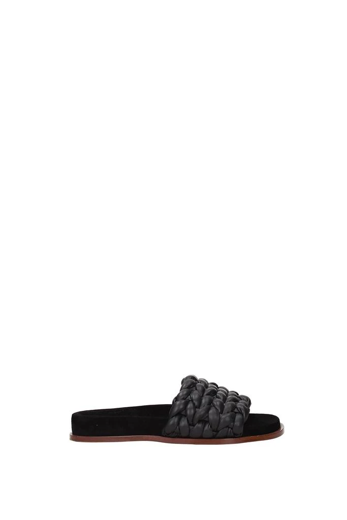 商品Chloé|Slippers and clogs Leather Black,价格¥2649,第1张图片