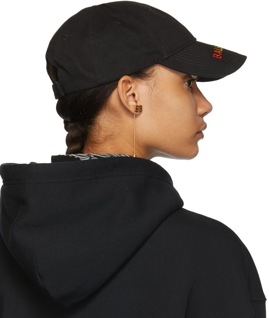 商品Balenciaga|Black Rainbow Logo Cap,价格¥3071,第3张图片详细描述