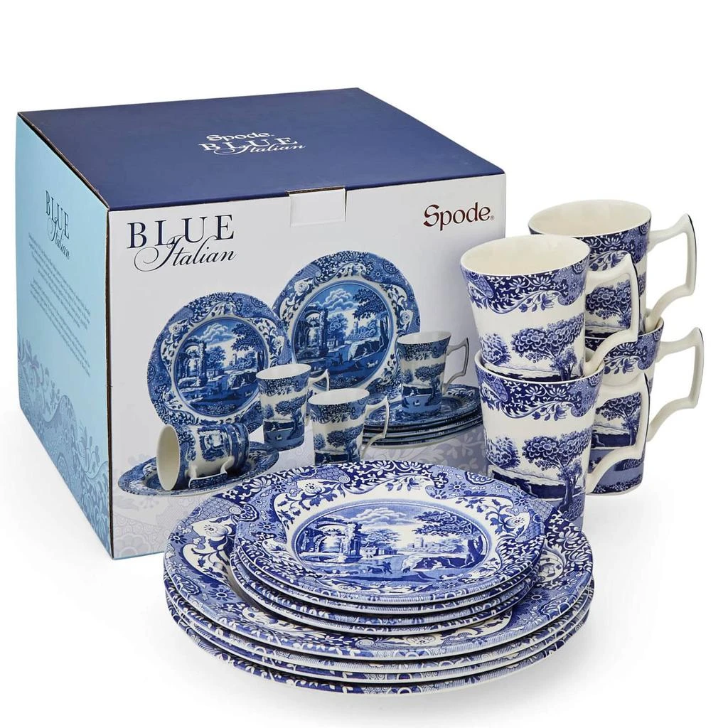 商品The Hut|Spode Blue Italian 12 Piece Tableware Set,价格¥911,第2张图片详细描述
