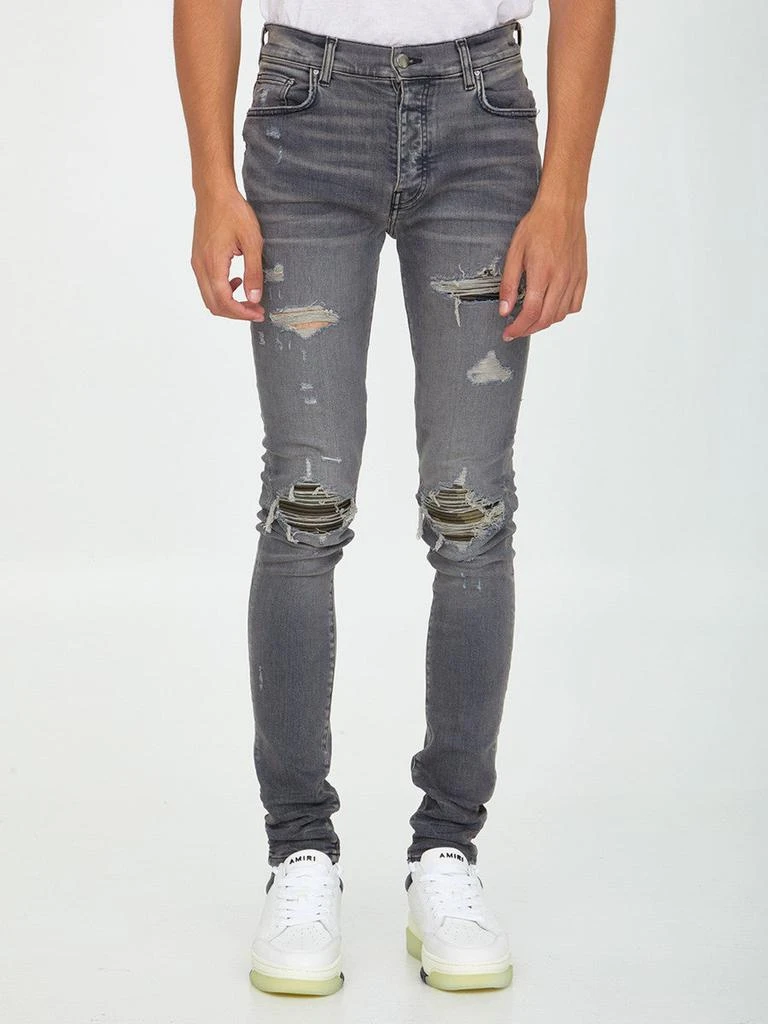 商品AMIRI|Distressed skinny jeans,价格¥6399,第1张图片