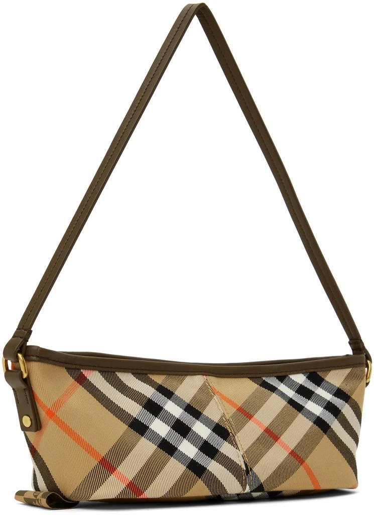 商品Burberry|驼色迷你格纹单肩包,价格¥7748,第3张图片详细描述